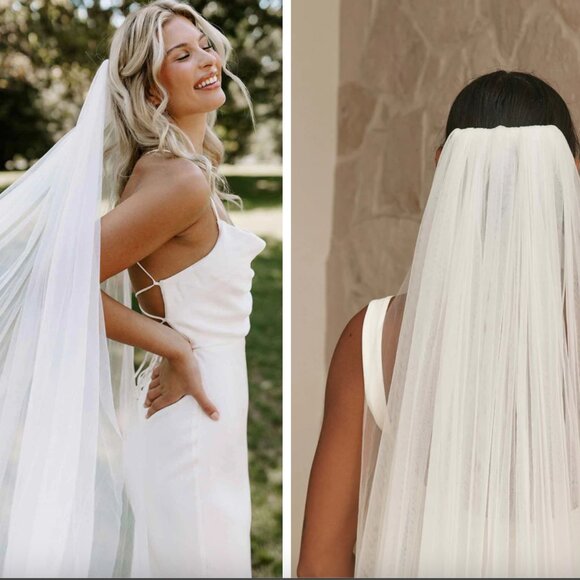 Grace Loves Lace White Bridal Veil - Grace Veil - Picture 13 of 13